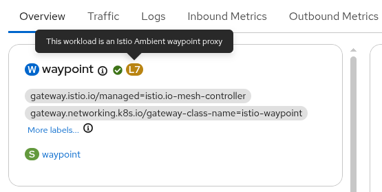 Waypoint label