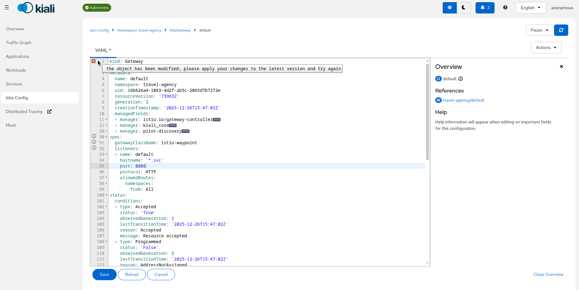 Istio Config Validation Istio Config Validation